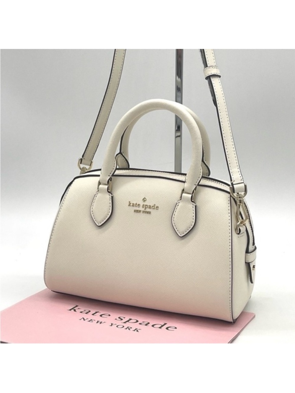 Kate Spade Madison Duffle Satchel Crossbody Bag